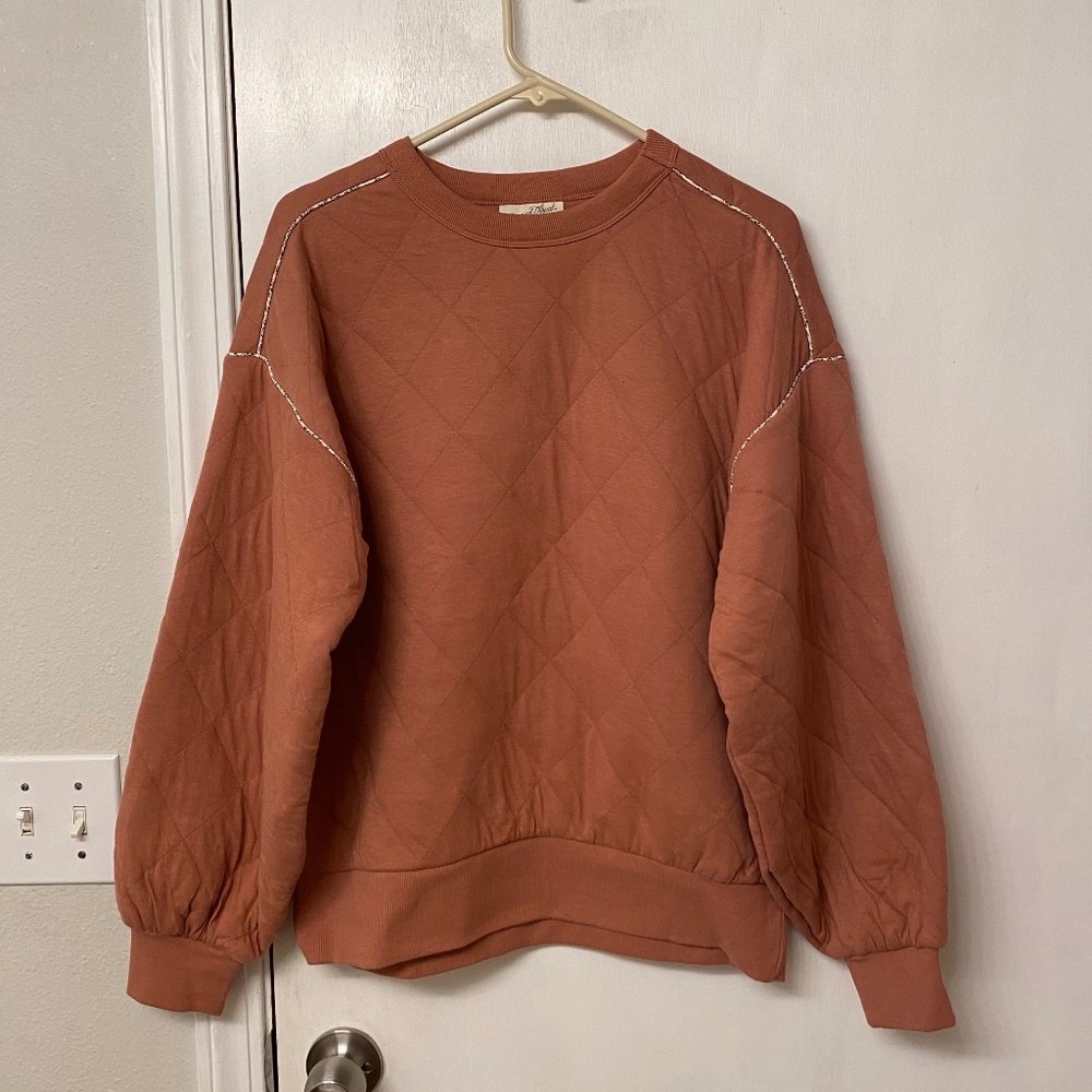 Universal Thread apricot sweatshirt, size S